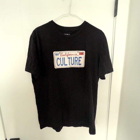 Forever 21 Culture T-Shirt - Picture 1 of 3